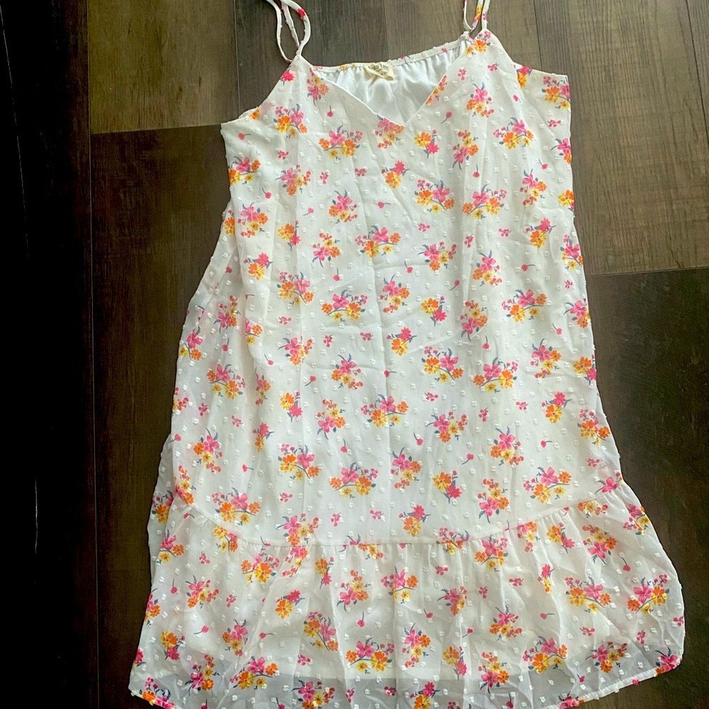 Peach love spaghetti strap dress